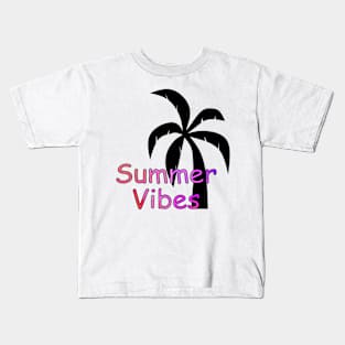 TROPICAL Summer Vibes Kids T-Shirt